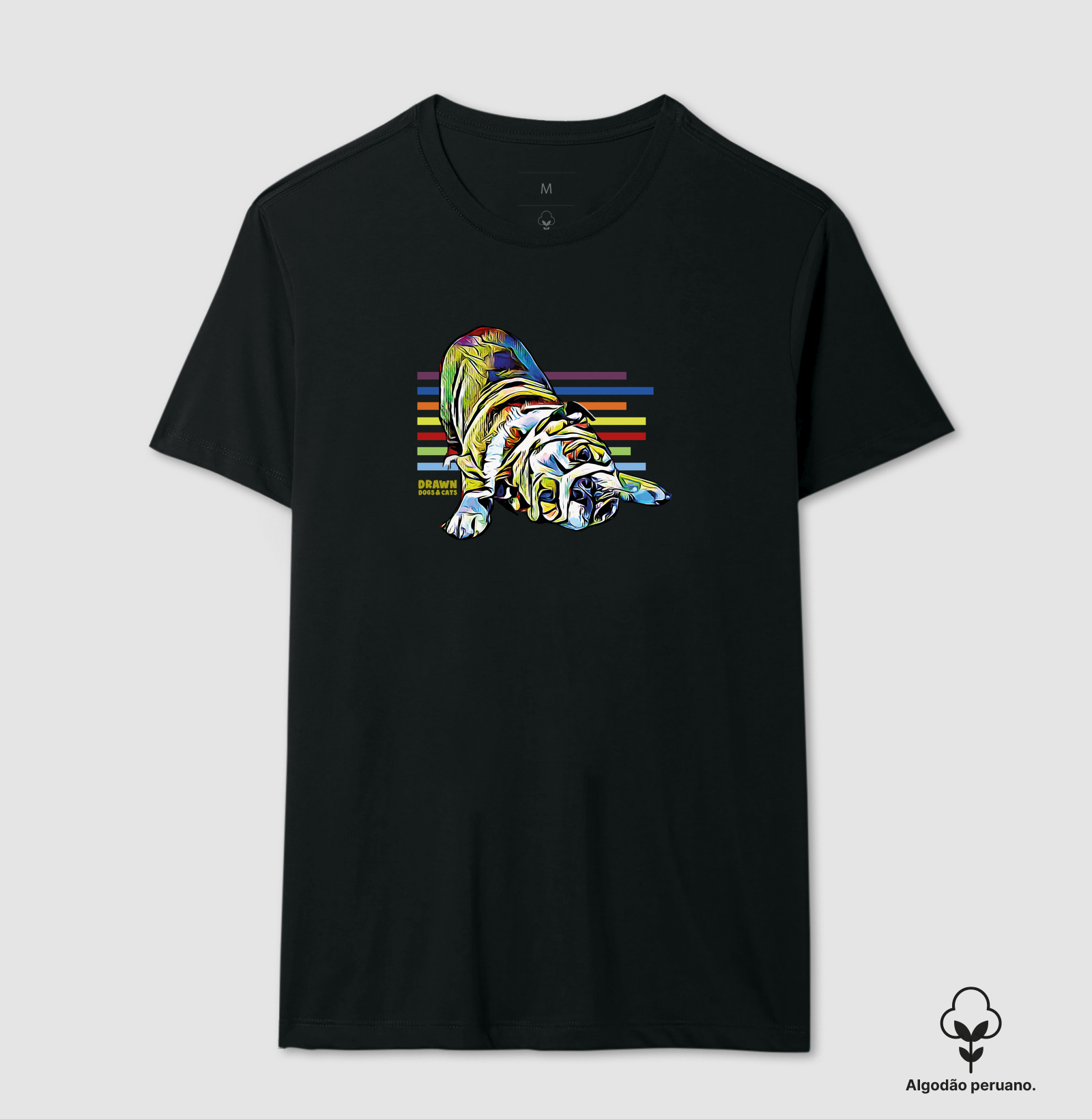 Bulldog inglês colorido - Imagem 2