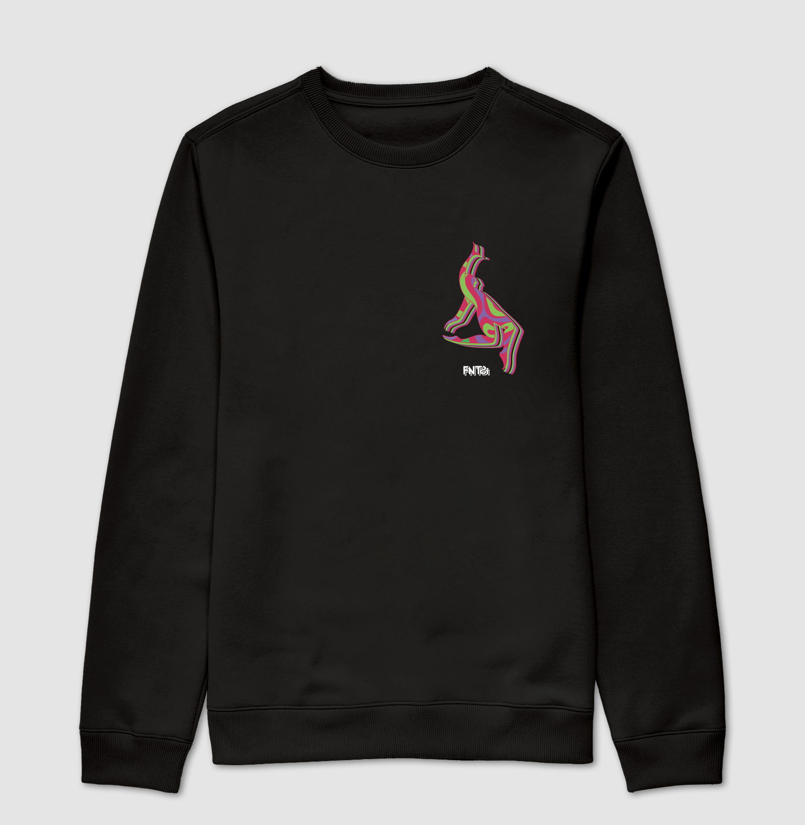 MOLETOM SUÉTER SLIM "FANTASIA" / SER DANÇANTE MINIMALISTA