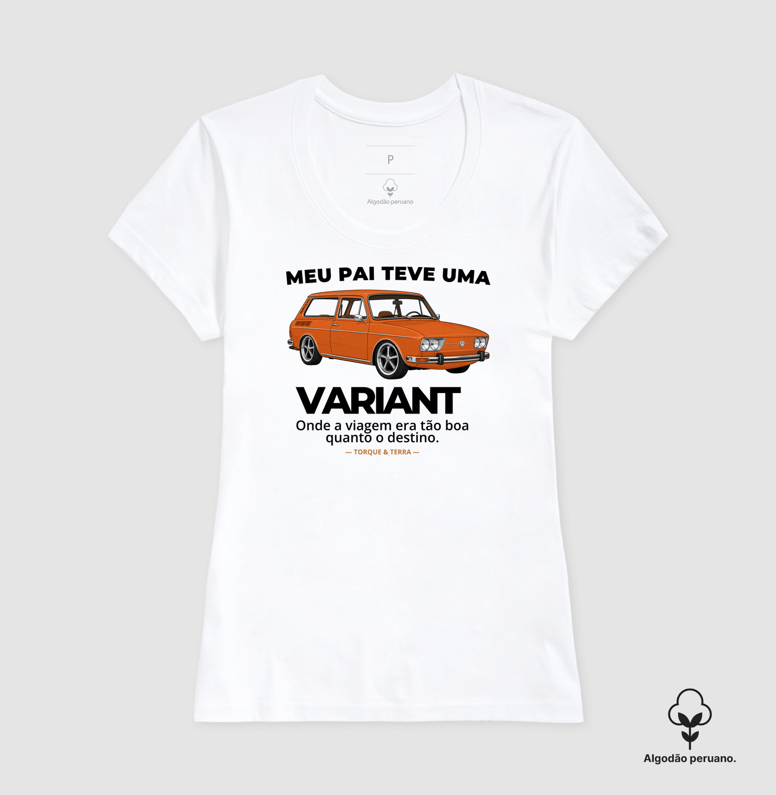 Meu pai teve uma - VARIANT - ocre alaranjado - Imagem 3