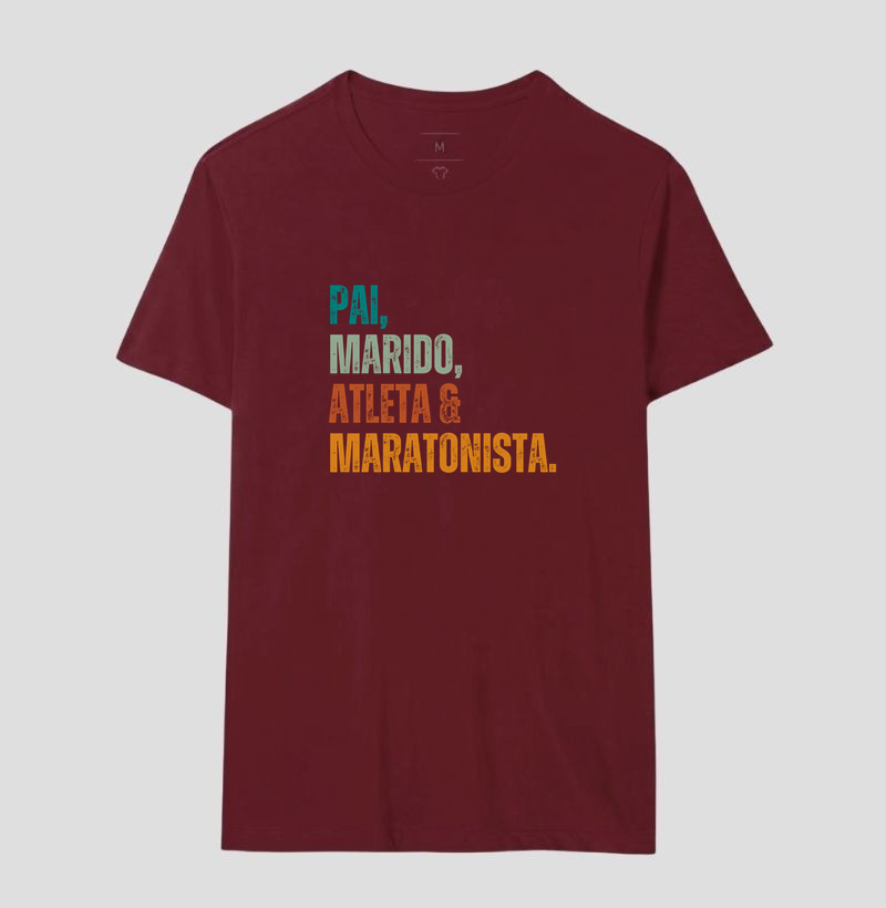 Camiseta Corrida - Pai, Marido, Atleta e Maratonista - Imagem 10