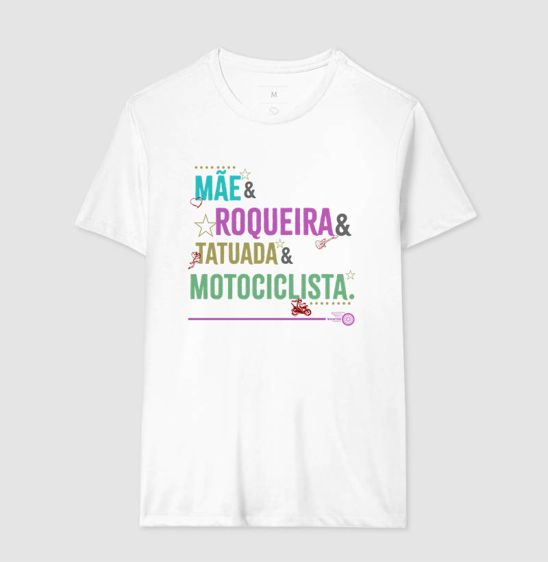 Mãe, Roqueira, Tatuada, Motociclista - Color - Imagem 4