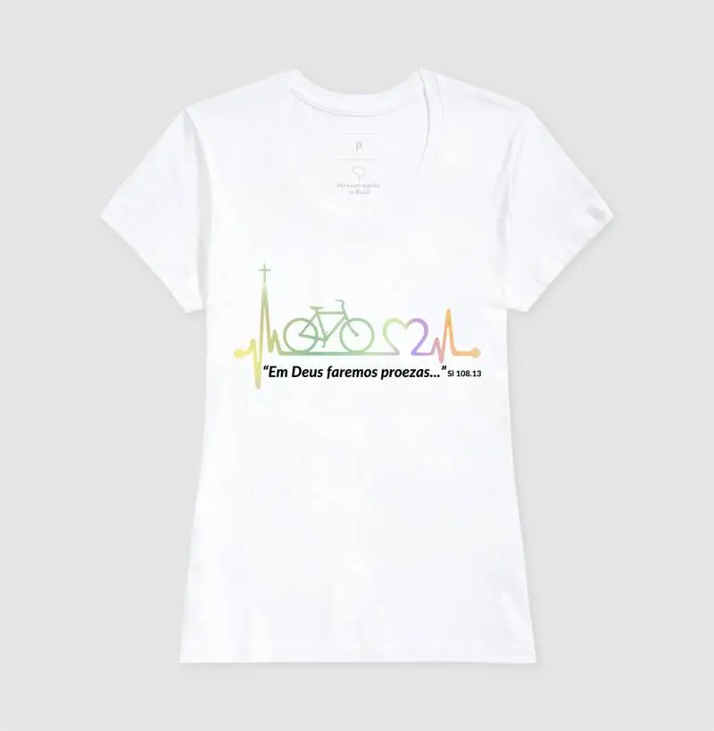 Camiseta Em Deus Faremos Proezas Color - Imagem 3