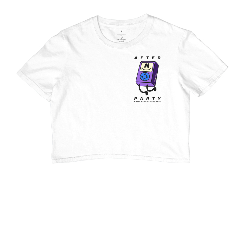 AFTER MEMORIES — Camiseta Cropped - Imagem 2
