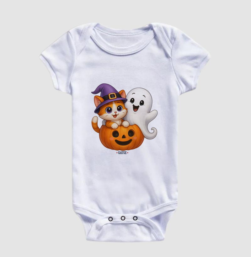 Gatinho Laranja com Fantasma - Imagem 3