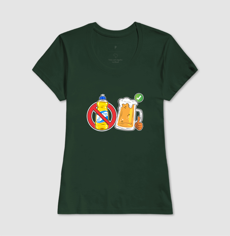 Camiseta Cerveja Sim em Algodão - Imagem 16