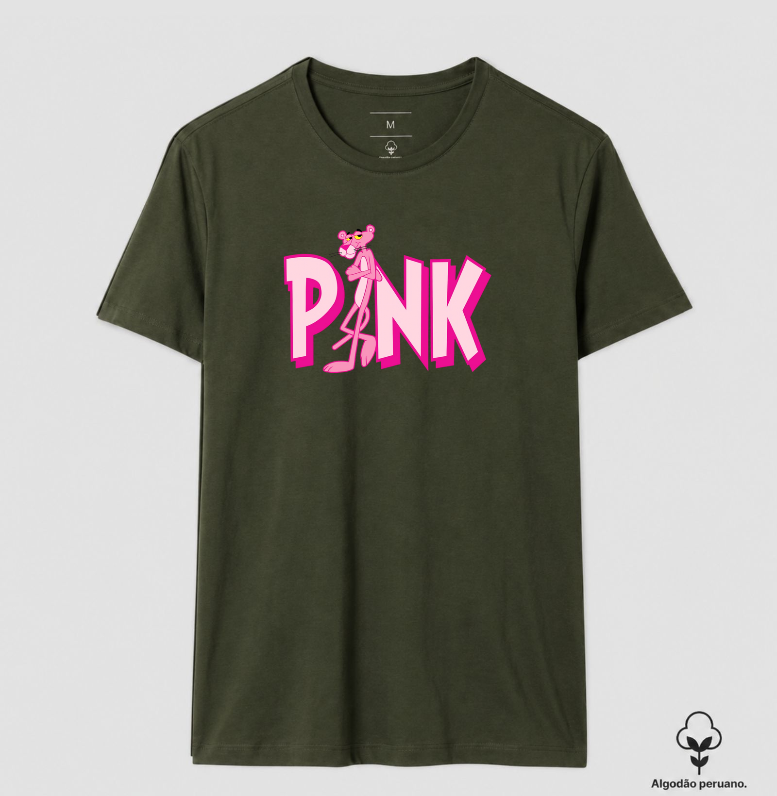 Camiseta Pantera Cor de Rosa - Imagem 4