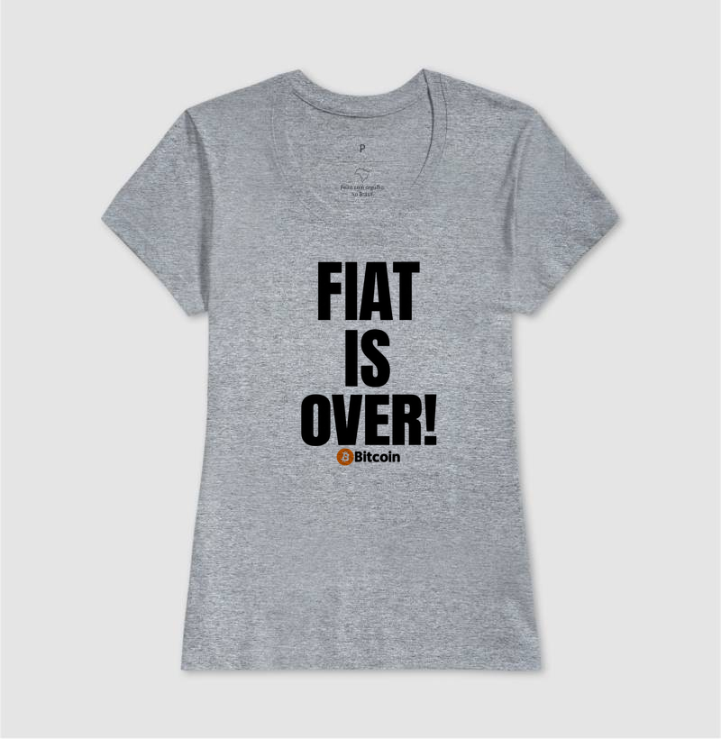 Camiseta Bitcoin Fiat Is Over - Imagem 10