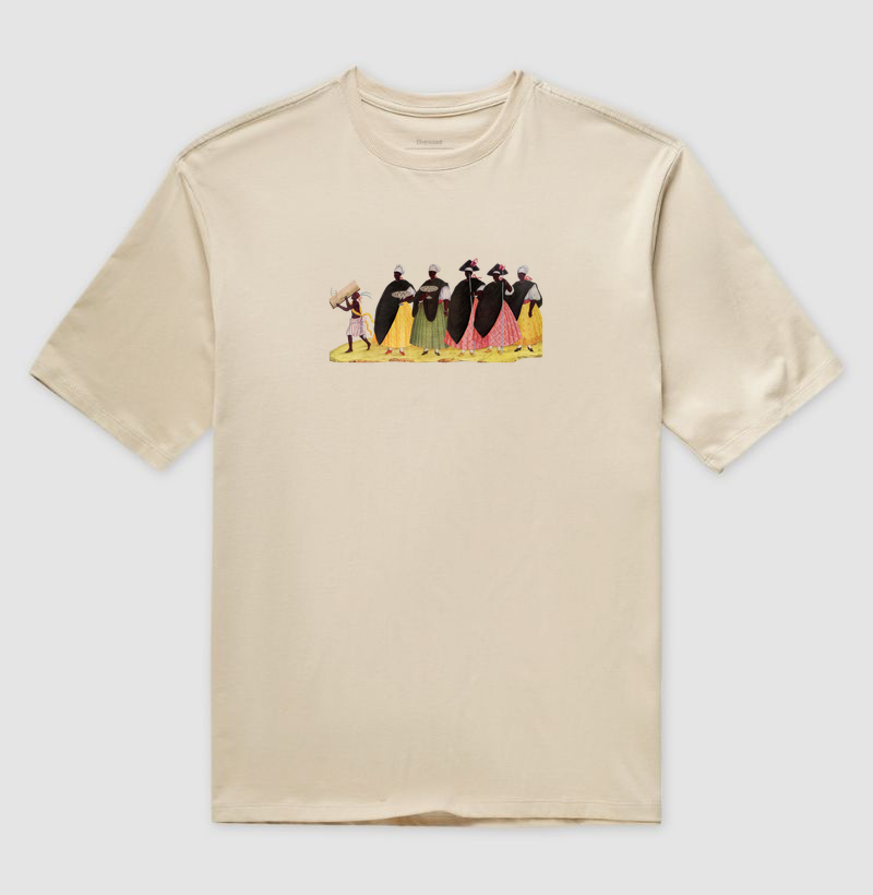 Camiseta Mulheres Pretas na Festa do Rosário (Brasil colonial) - Imagem 3