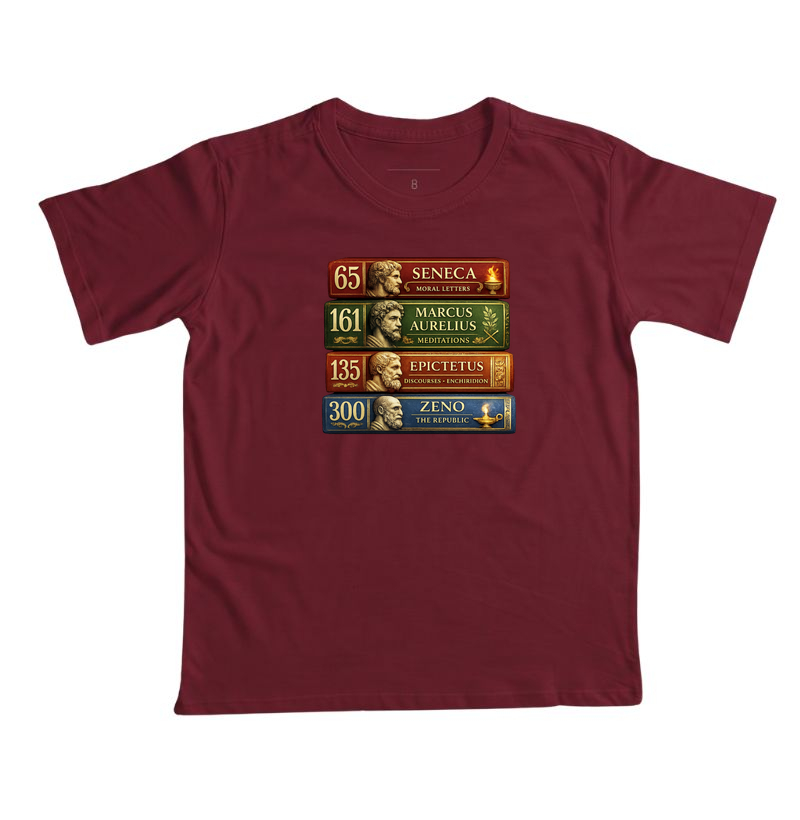 Camiseta Estoicismo "Stoic Library" - Imagem 6