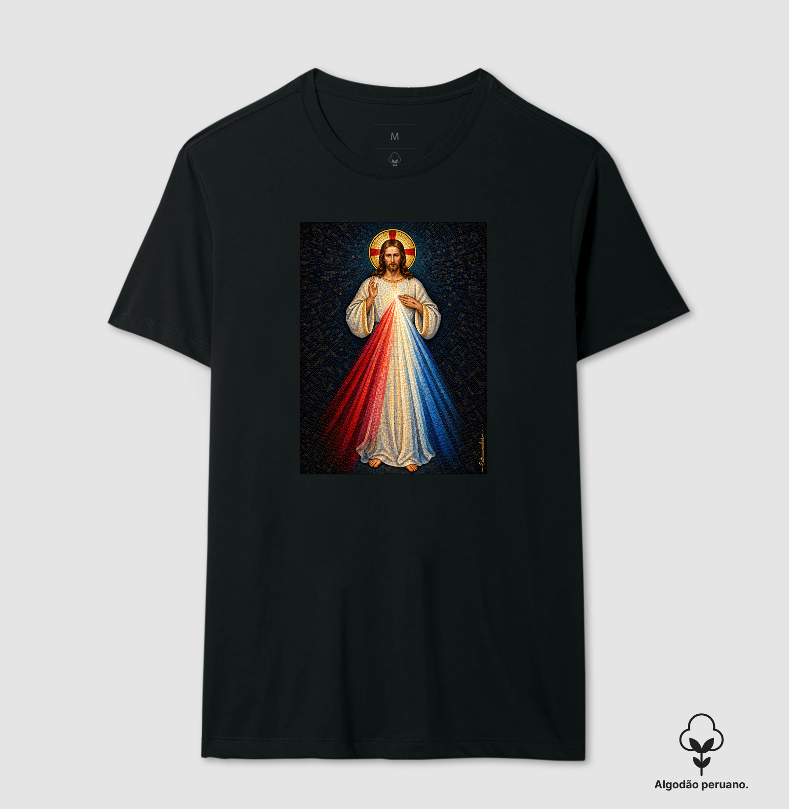 Jesus Misericordioso – Mosaico Sagrado - Imagem 3