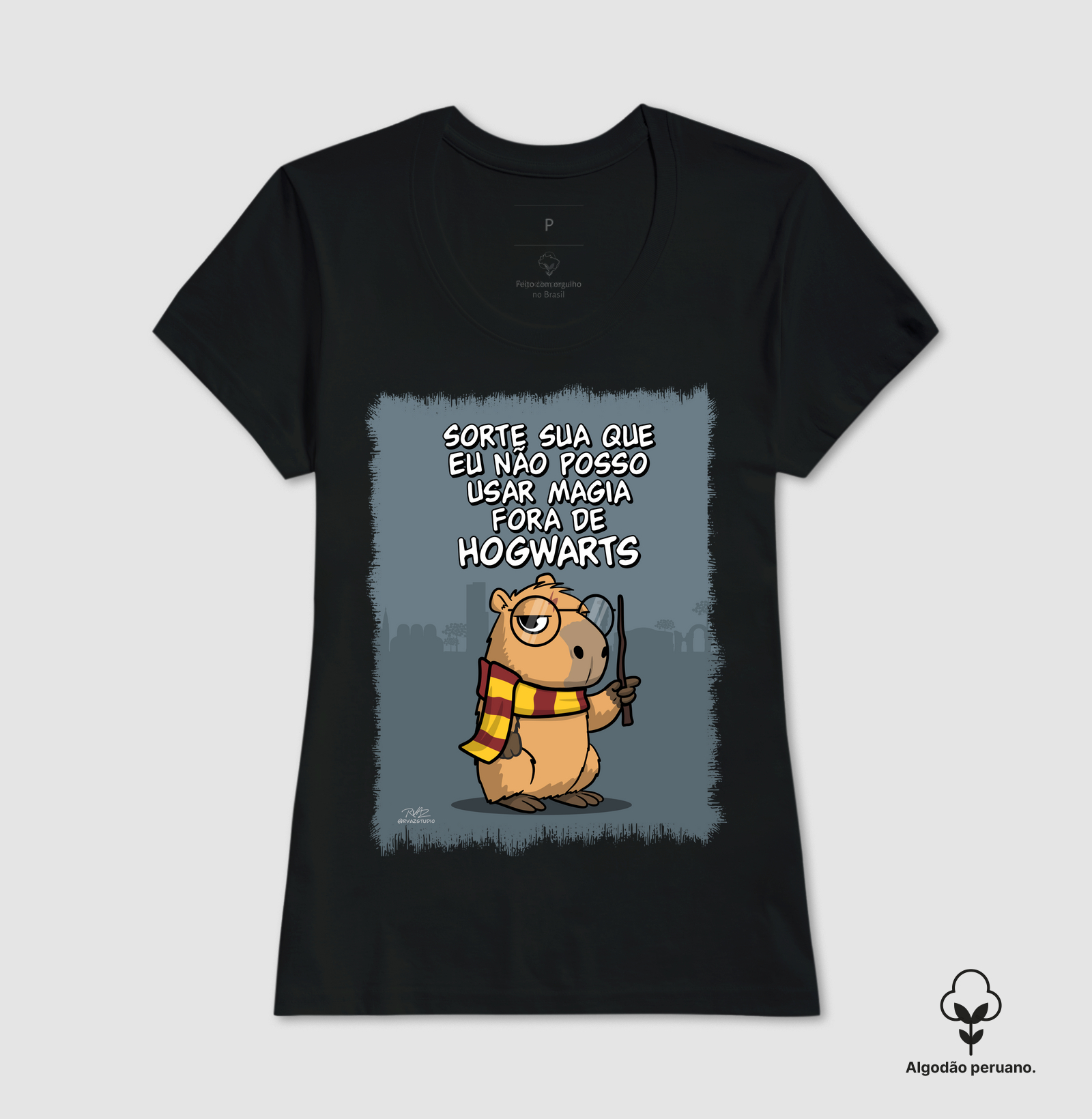 Camiseta CapyPotter - Imagem 3