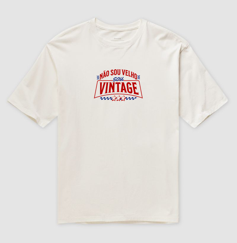Não sou Velho, sou Vintage (Oversized) - Imagem 5
