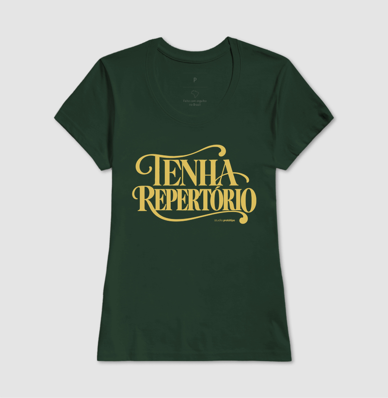 Camiseta Tenha Repertório - Imagem 12