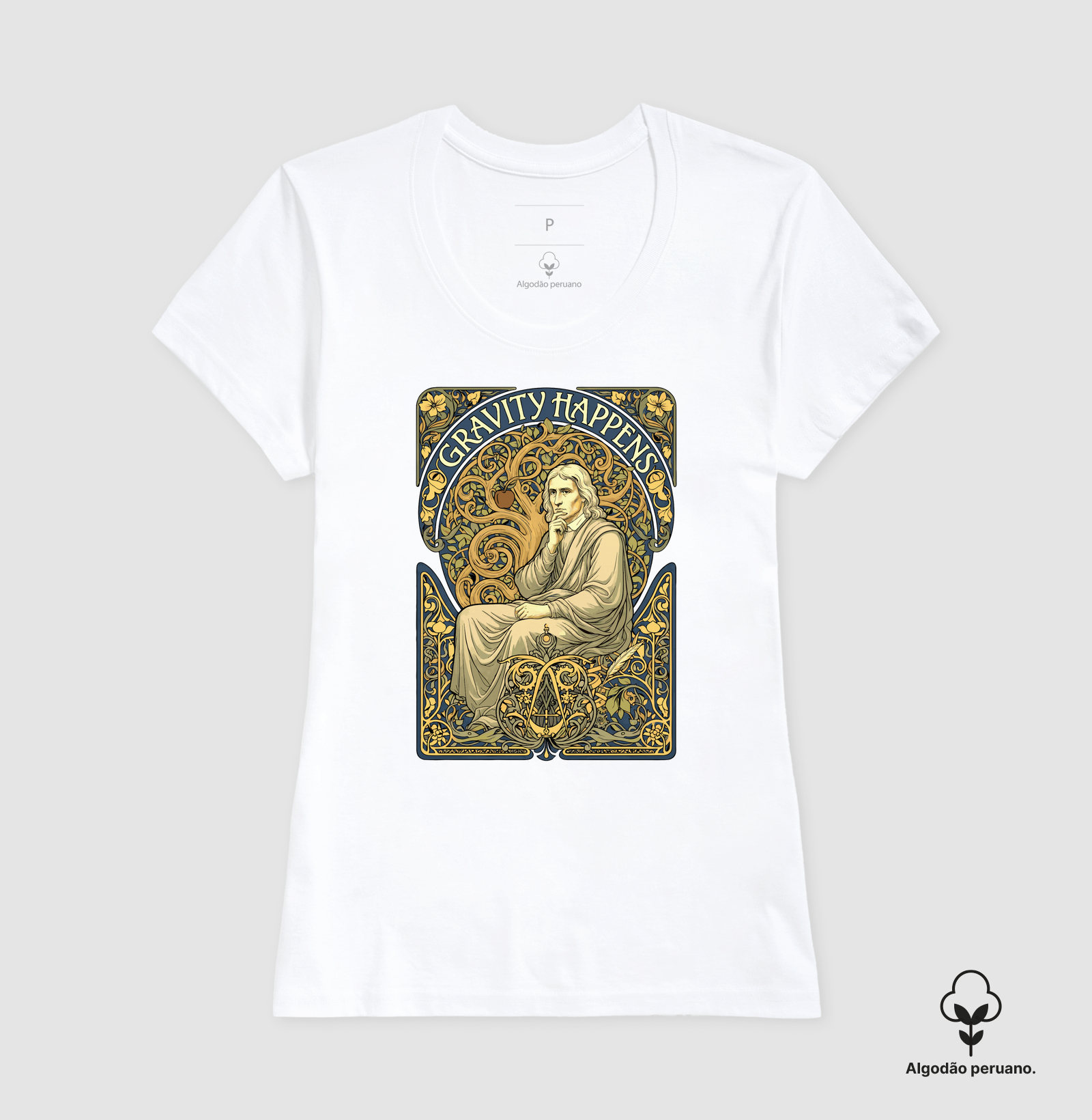 Camiseta - "Gravity Happens" - Imagem 9