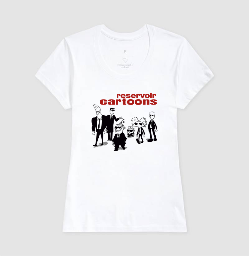 Camiseta Reservoir Cartoons - Imagem 5