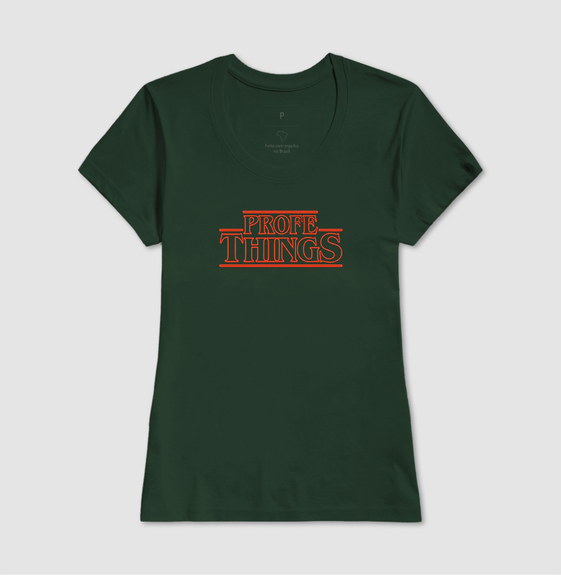 Camiseta Unissex Algodão Profe Things - Imagem 11