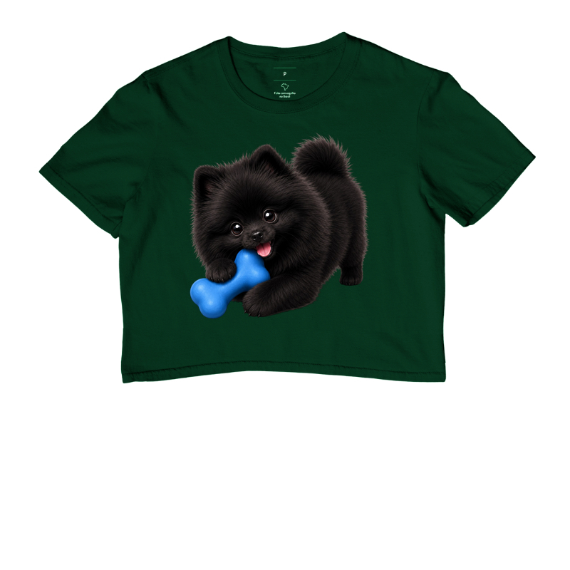 Pomerânia (Spitz Alemão) Preto - Desenho Animado - Imagem 5