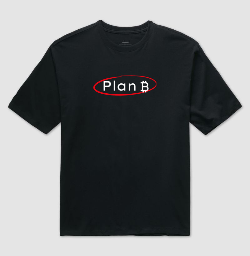 Camiseta Bitcoin Plan B - Imagem 2