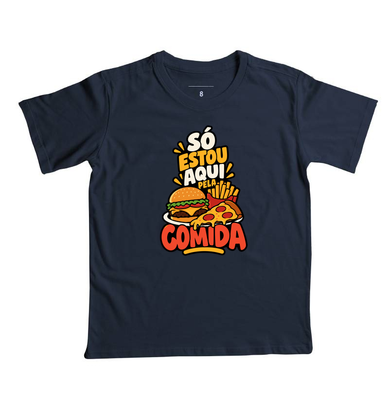 Só Estou Aqui pela Comida – Hambúrguer e Pizza - Imagem 2