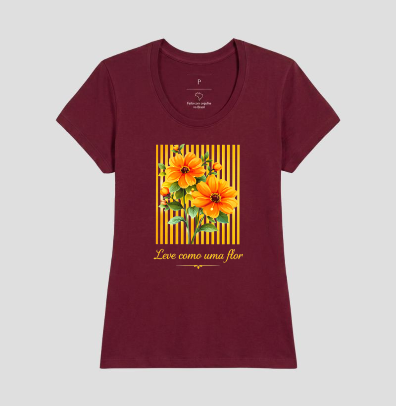 Camiseta Leve como uma flor  - Imagem 19