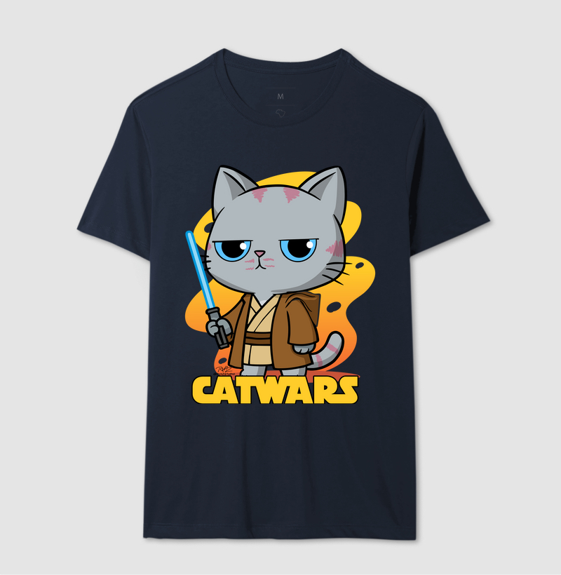 Camiseta Gato Sincero Jedi - Imagem 6