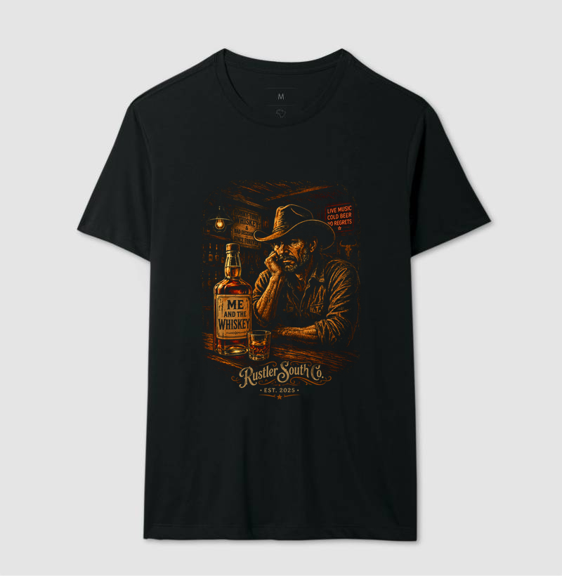 Camiseta Country Me and the Whiskey