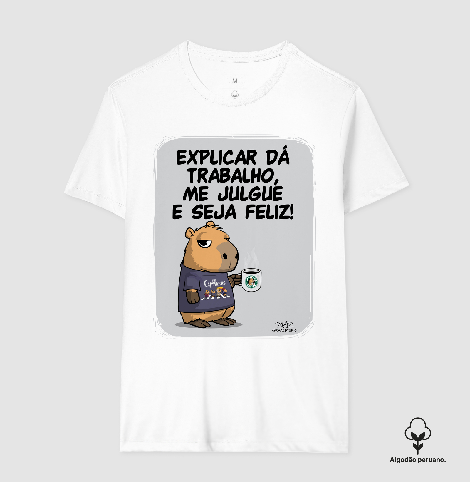 Camiseta Capivara me julgue - Imagem 6