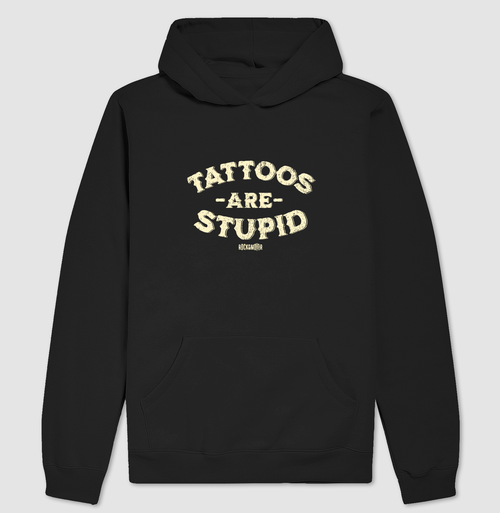 Tattoos Are Stupid - Contém Ironia - Algodão Peruano