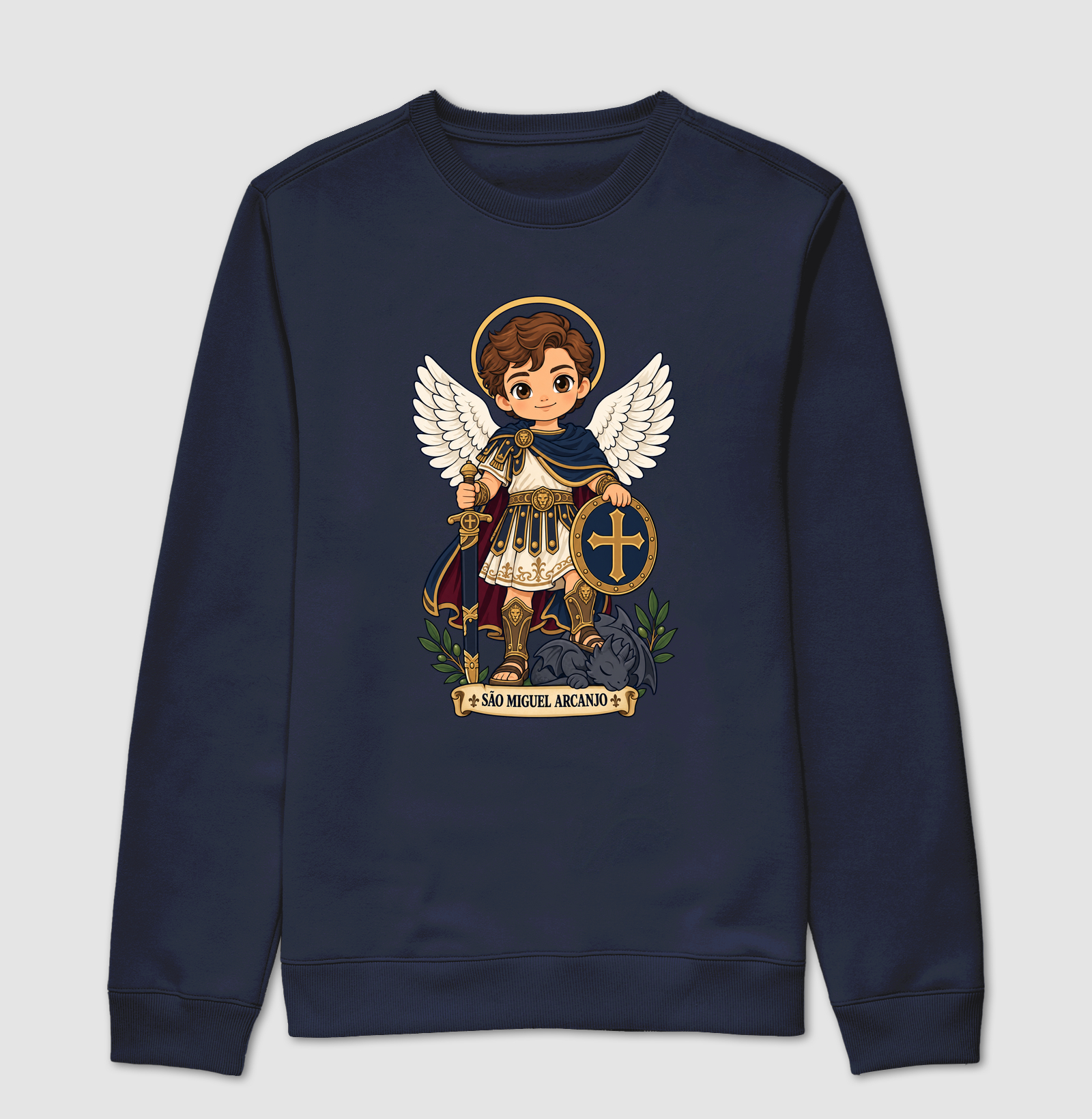 São Miguel Arcanjo estilo chibi - Imagem 5