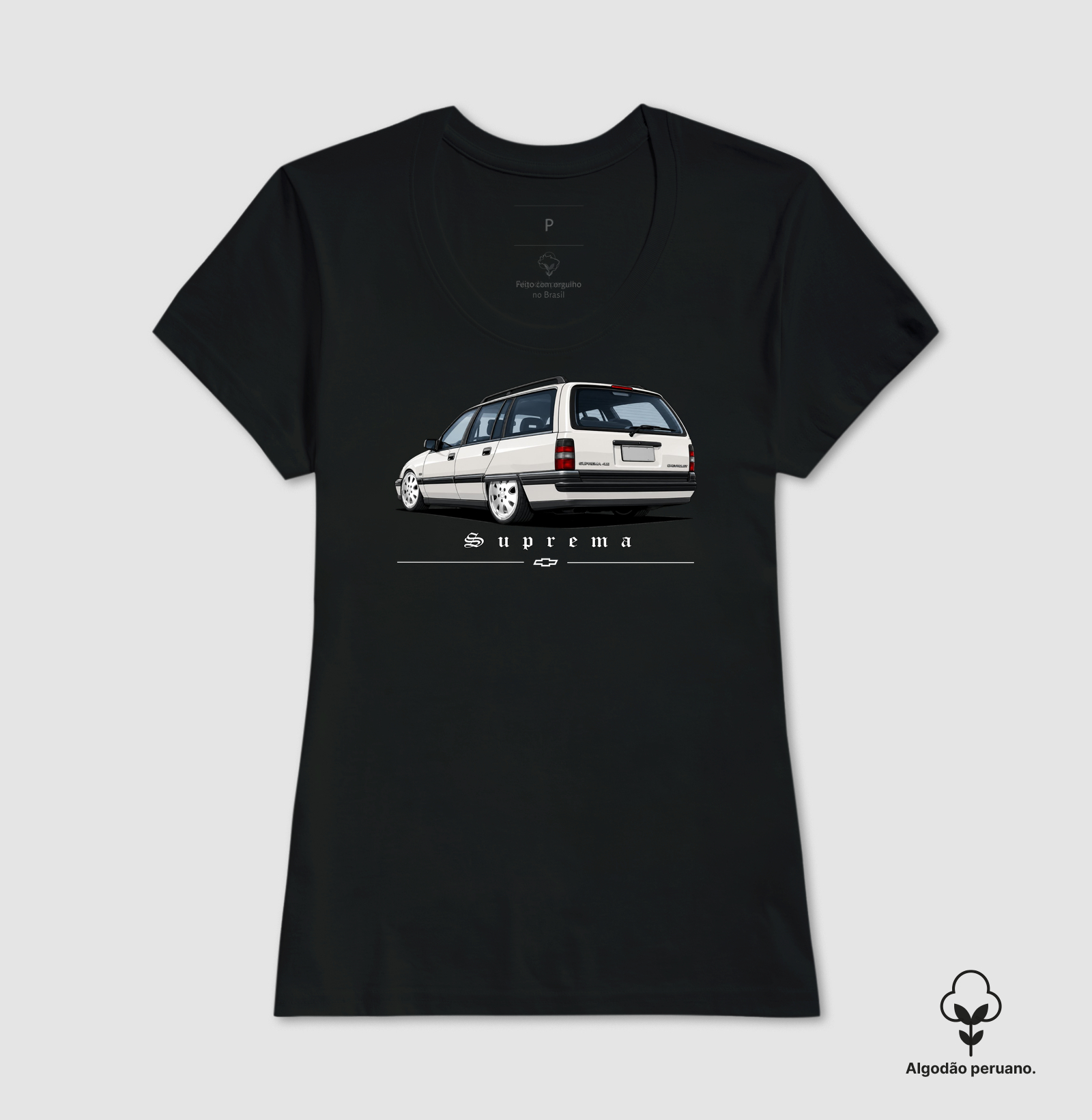 Camiseta em algodão peruano Ômega Suprema - Imagem 6