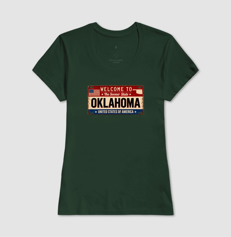 Oklahoma (placa envelhecida) - Imagem 15
