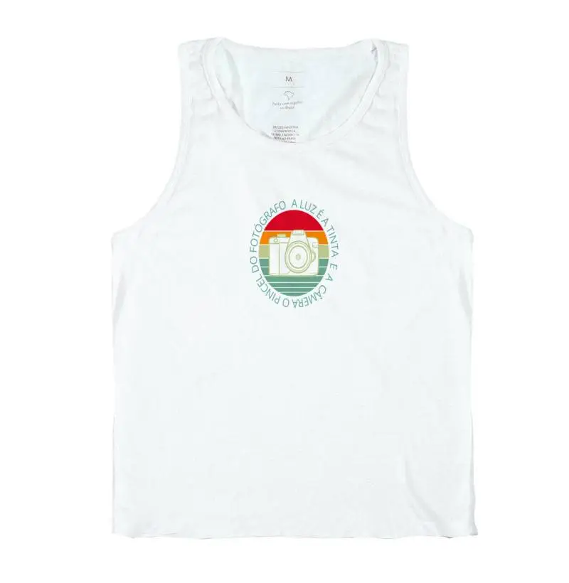 Camiseta Masculina a luz é a tinta - Imagem 2