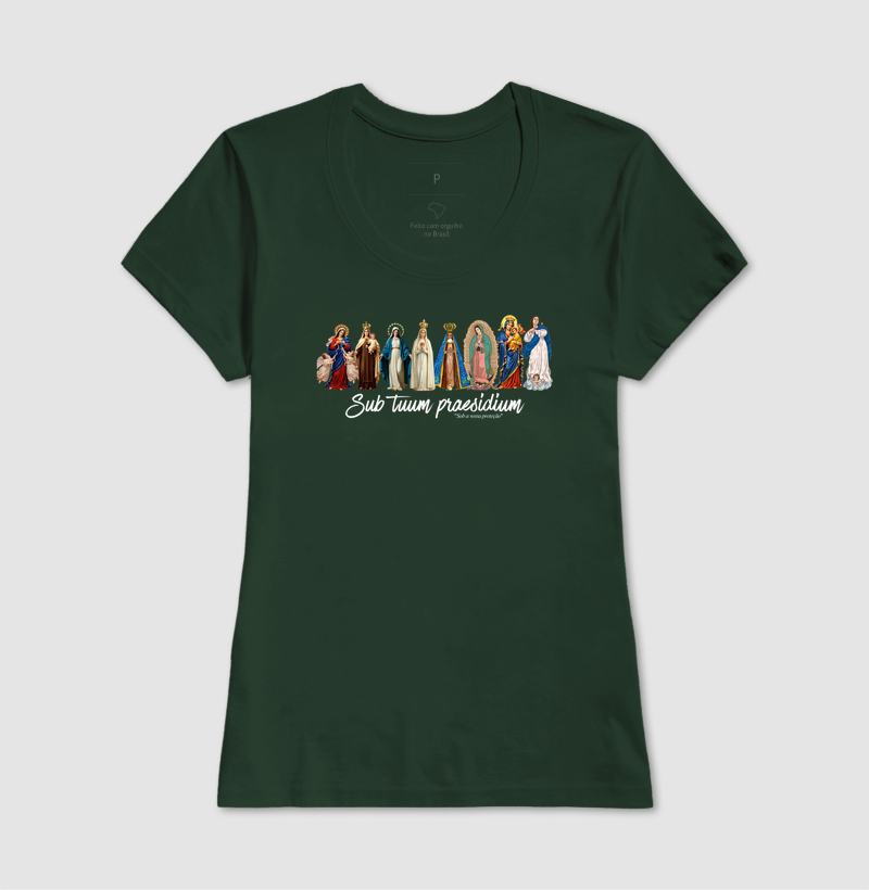 Camiseta Nossa Senhora "Sob a Vossa Proteção" - Imagem 11