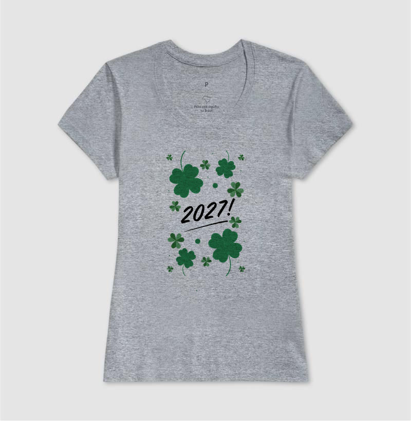 Camiseta Sorte 2027 – Trevos da Virada - Imagem 9