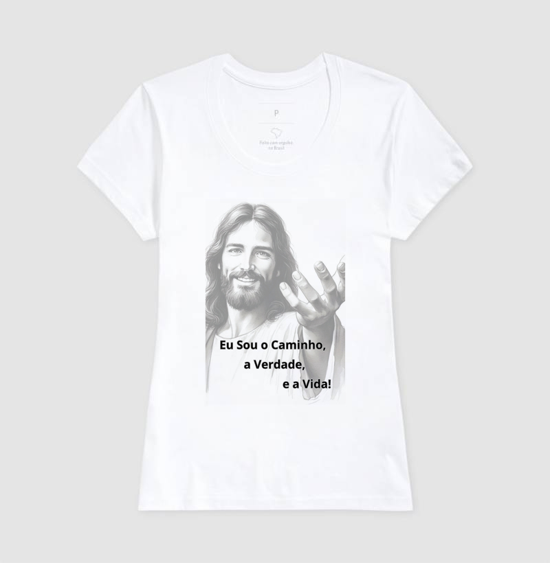 Camiseta Eu Sou o Caminho, a Verdade e a Vida - Imagem 3