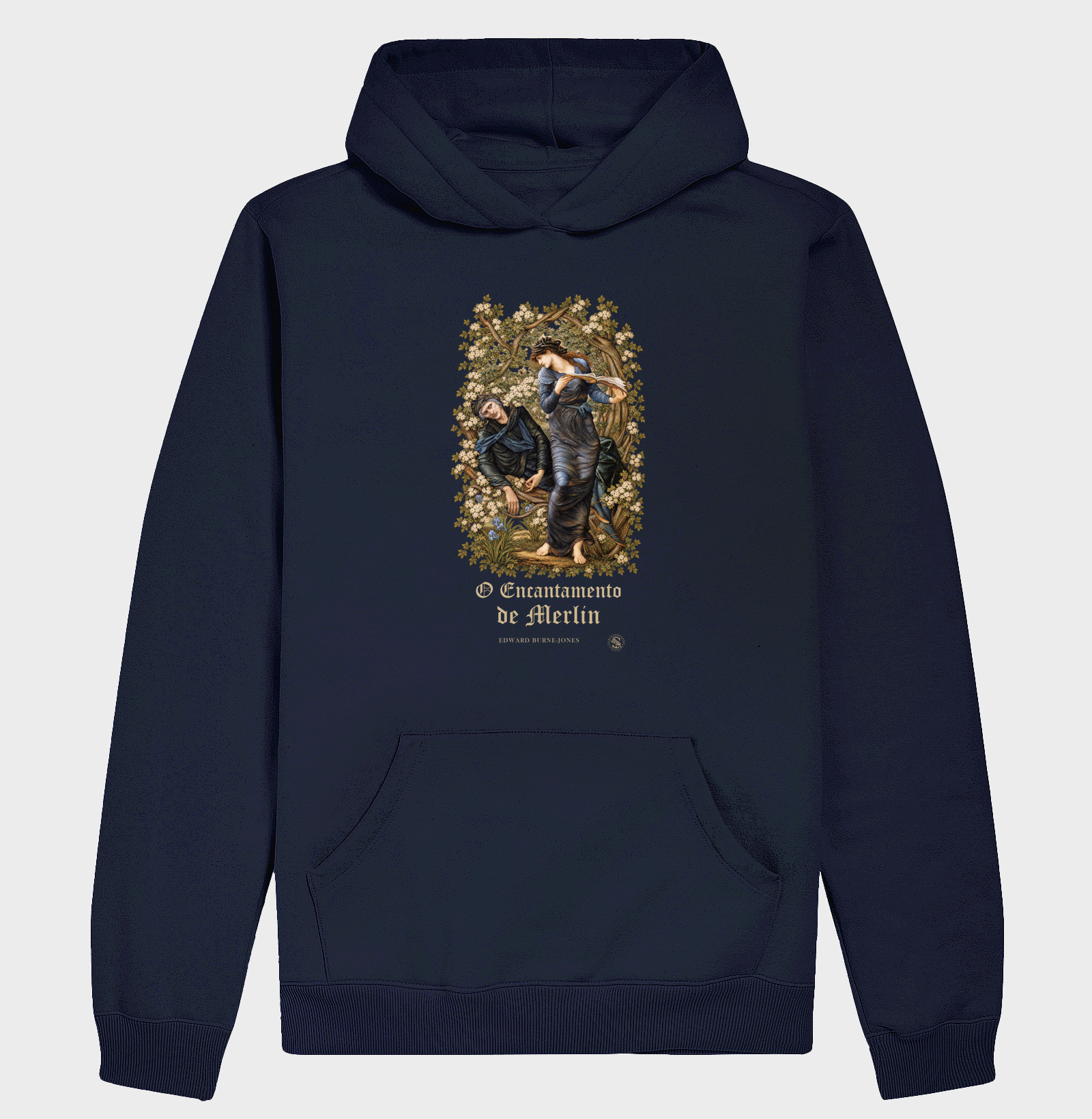 O Encantamento de Merlin — Edward Burne-Jones - Imagem 3