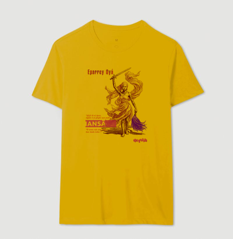 camiseta IANSÃ iorubá masculina - Imagem 7