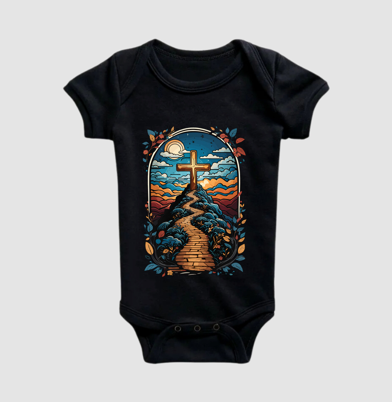 Body Infantil Caminho da Cruz - Imagem 2