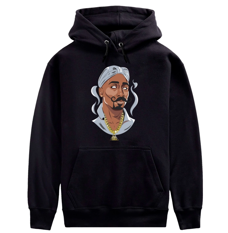 Moletom Mustache Tupac