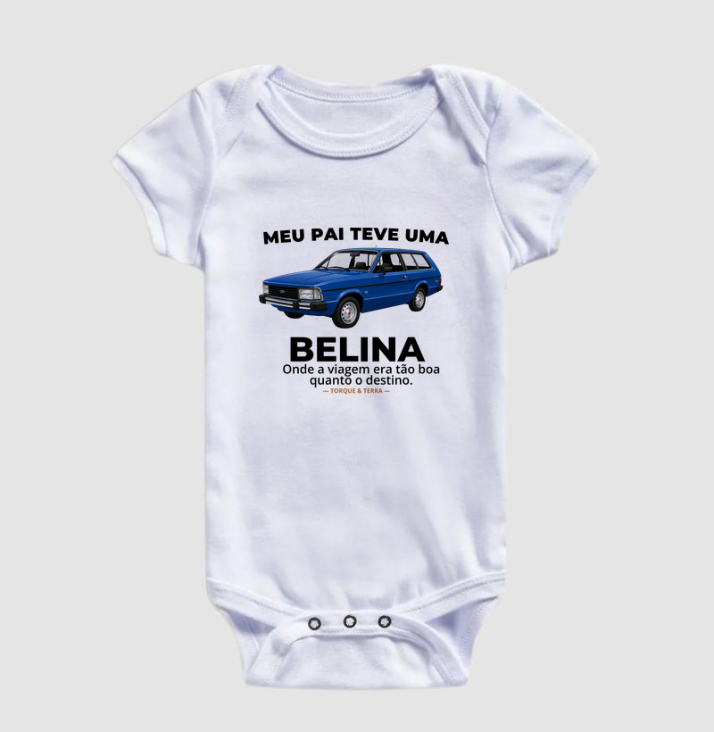 Meu pai teve uma  - BELINA - azul - Imagem 3