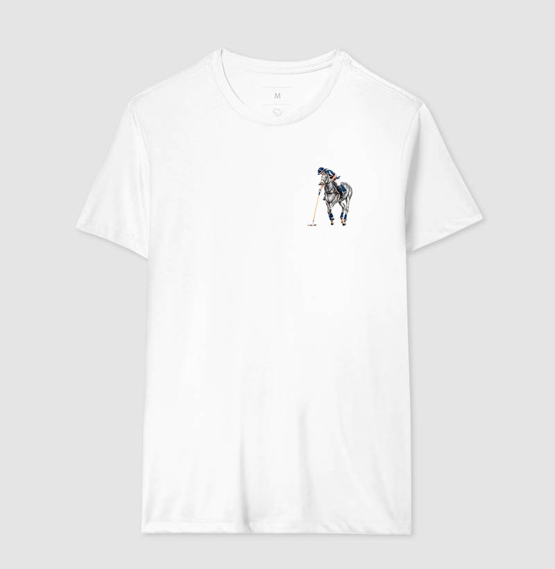 Polo - Tordilho Blue&White (Peito) - Imagem 4