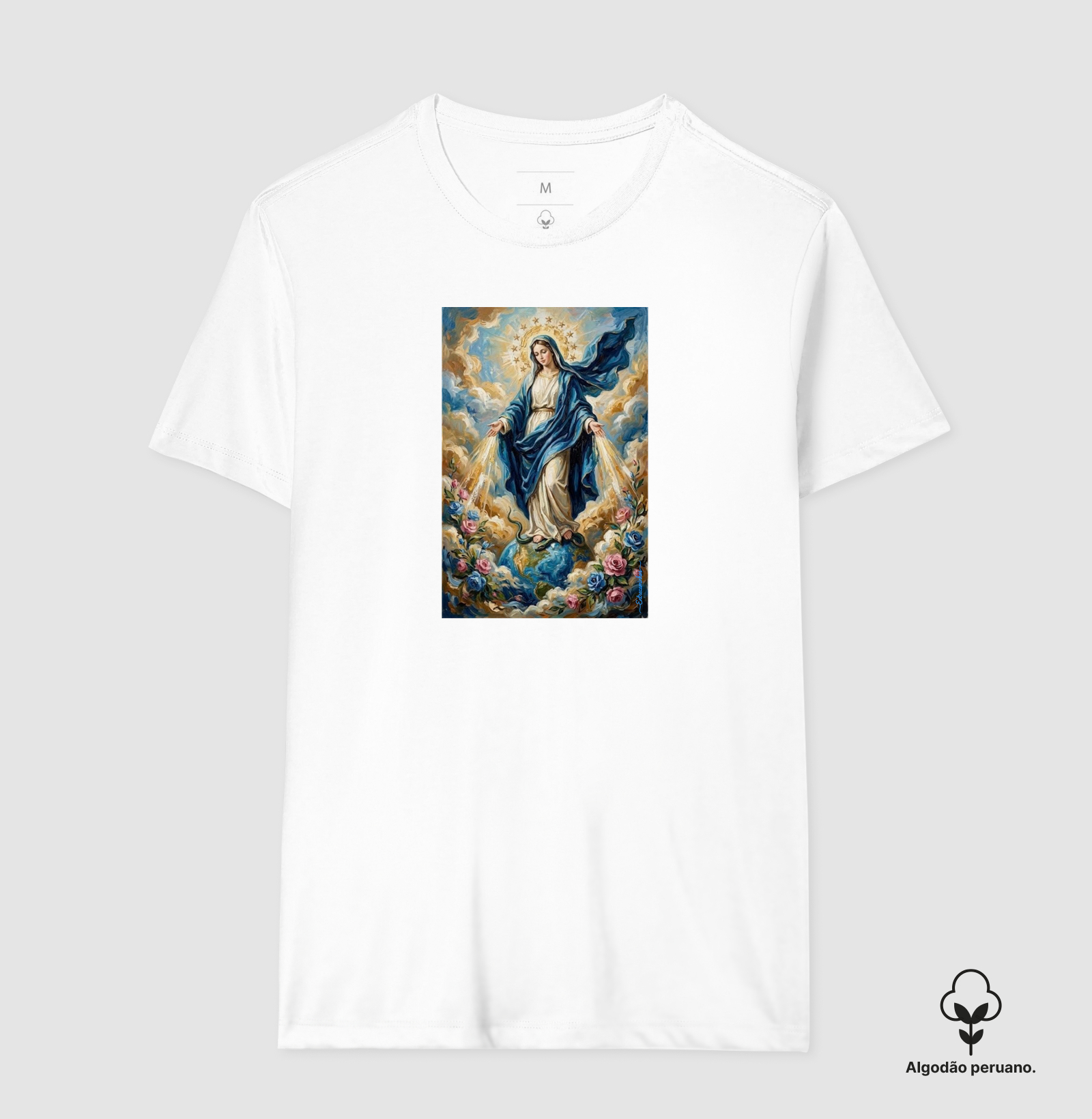 Nossa Senhora das Graças - Medalha Milagrosa Arte Sacra - Imagem 8