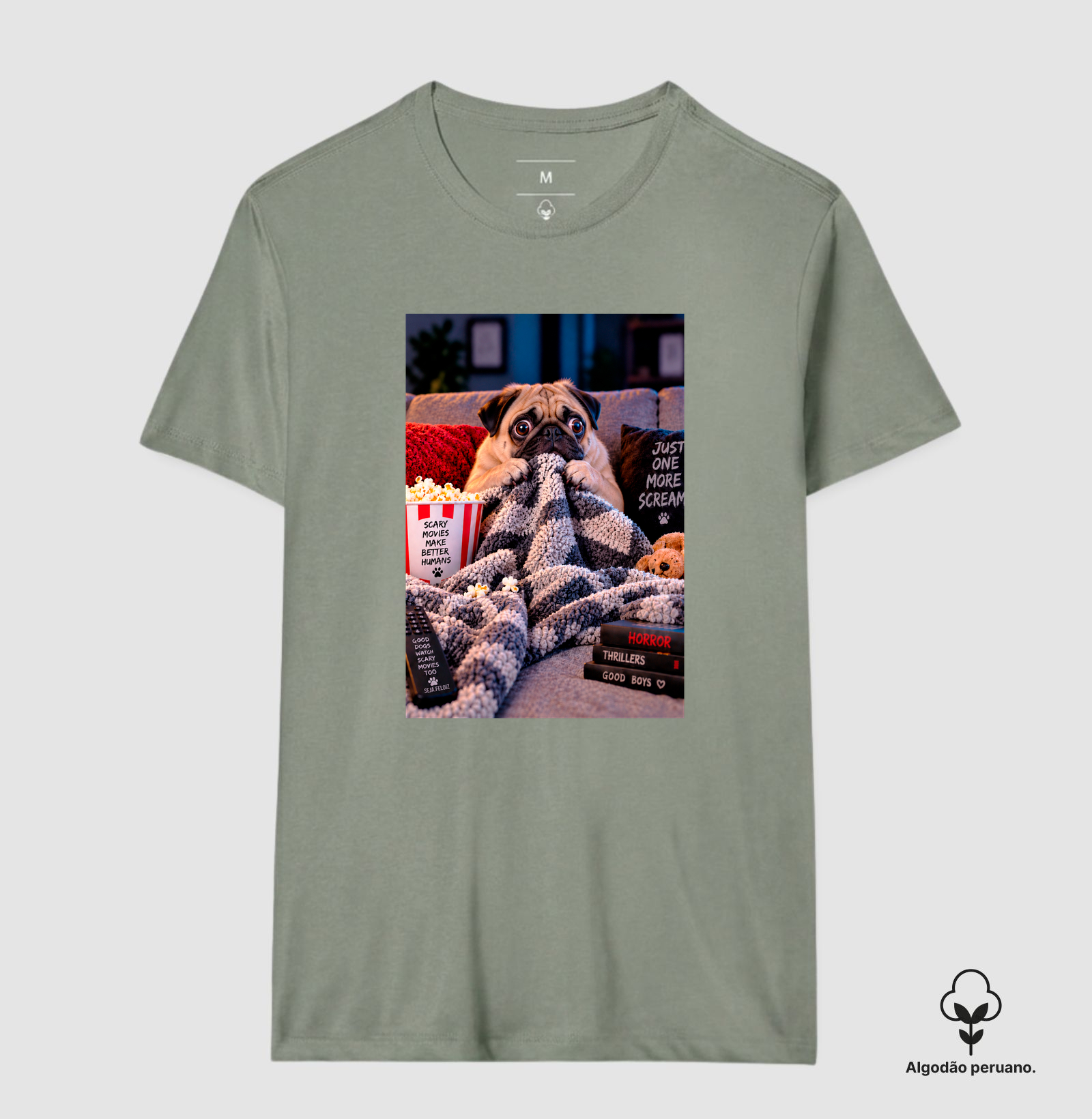 🍿👻 Scary Movie Night — Pug Edition 🐶🖤 - Imagem 8