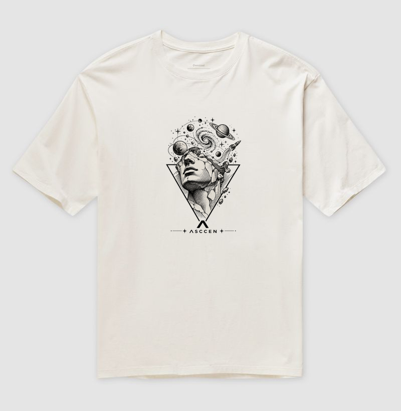 CAMISETA OVERSIZED MENTE - Imagem 3