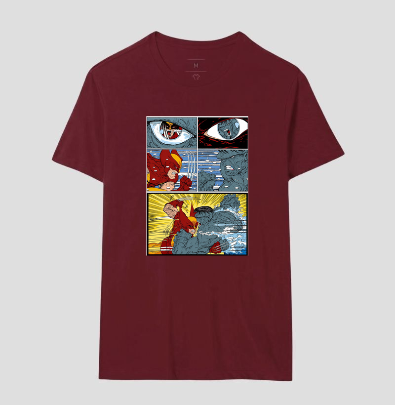 CAMISETA WOVERINE x HULK - TIRA - Imagem 18