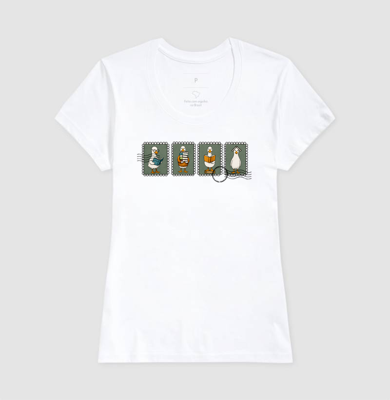 Camiseta - Mentes Sábias - Algodão Premium - Imagem 4