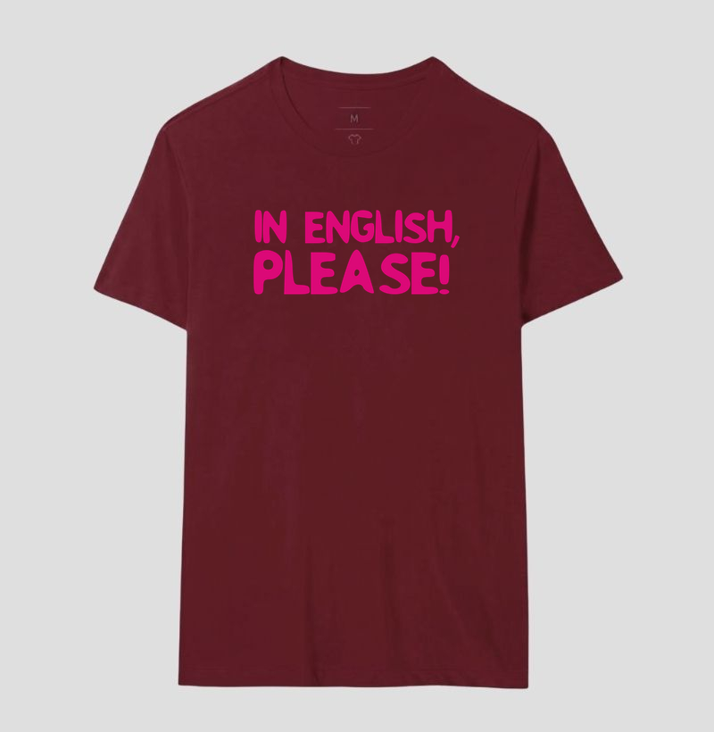 Camiseta | In English Pink - Imagem 12