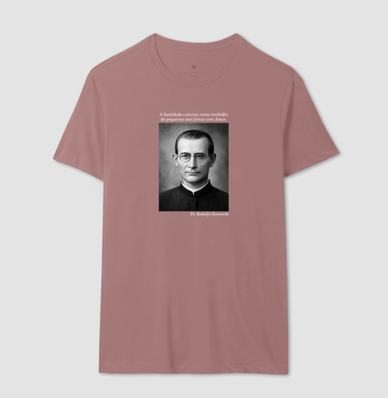 Camiseta Pe. Rodolfo Komorek (Preto e Branco) - Imagem 14