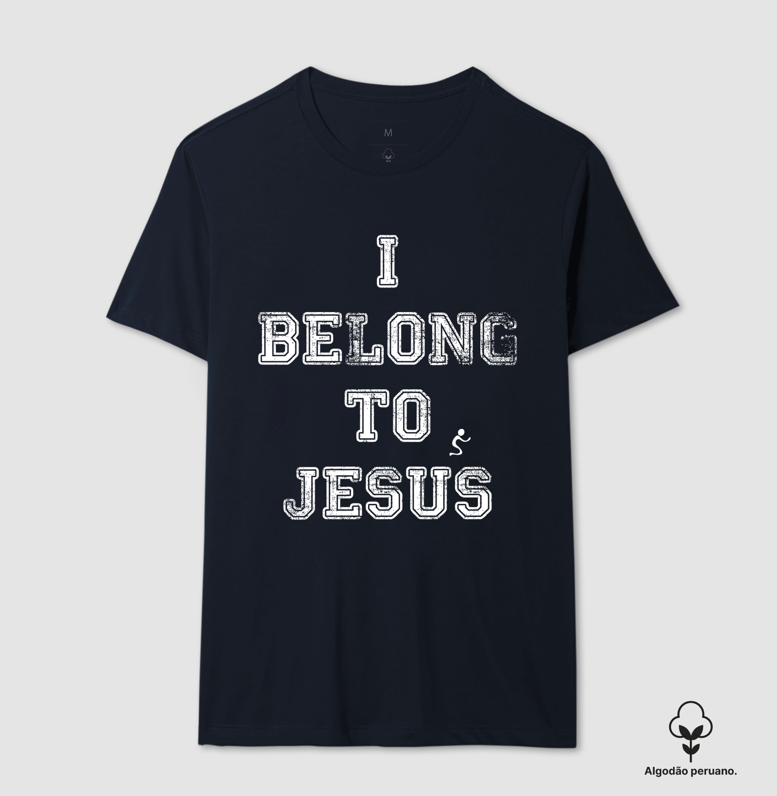 Camiseta Algodão Peruano I Belong to Jesus Pertenço a Jesus - Imagem 9