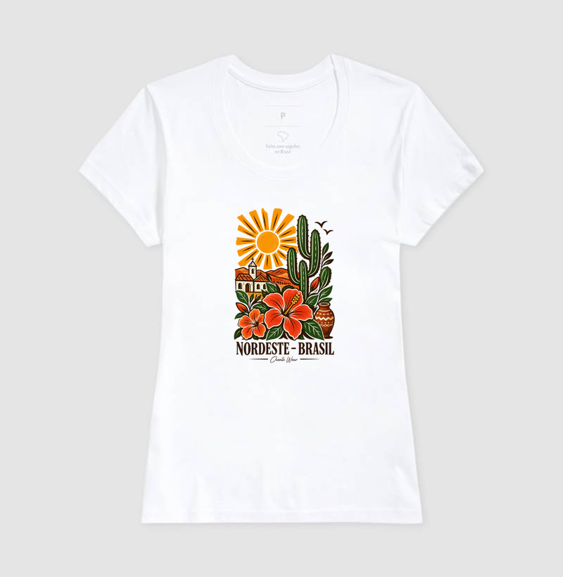 Camiseta Nordeste-Brasil (3) | OxenteWear - Imagem 3